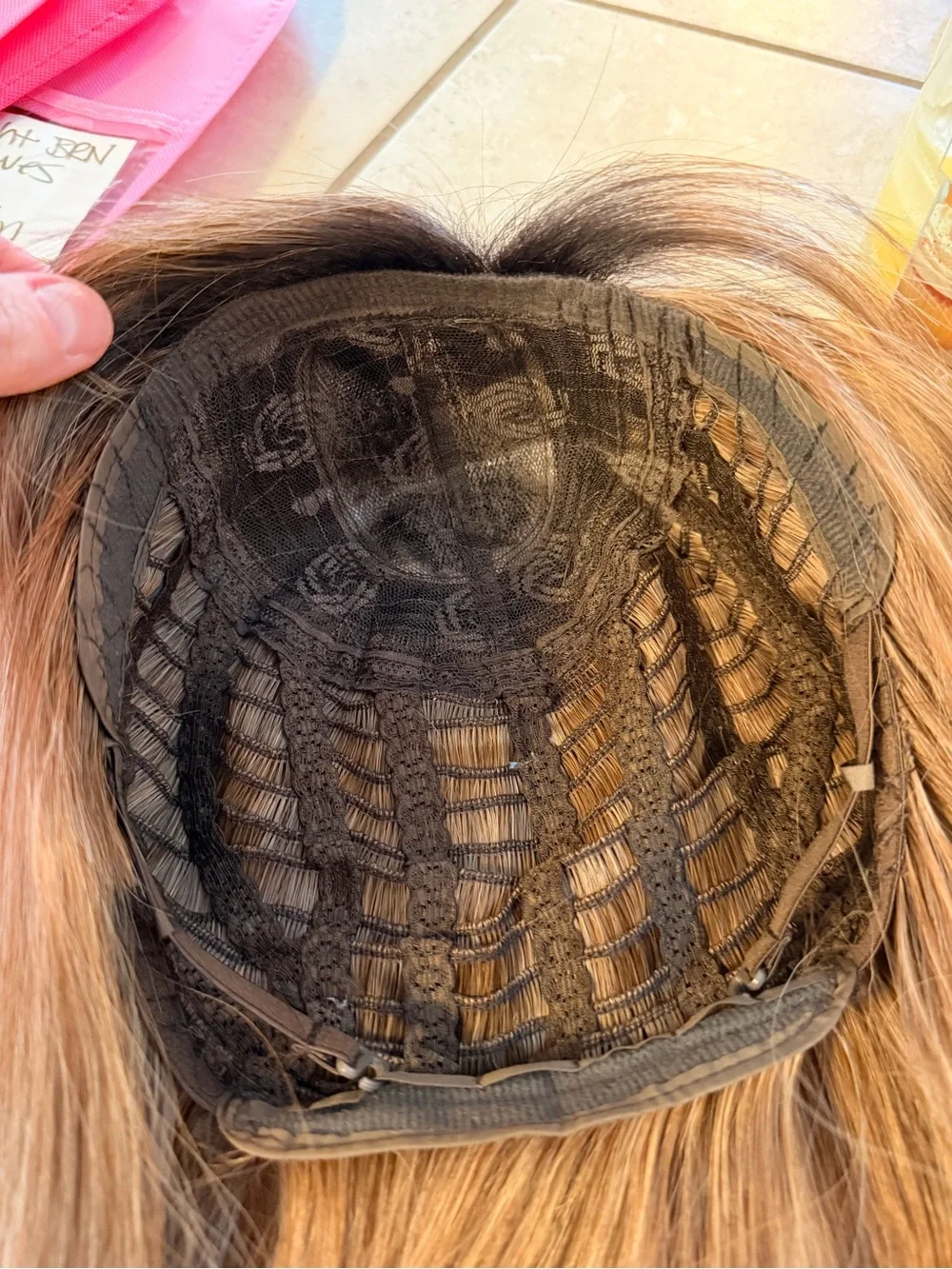 Beautiful long brown wig